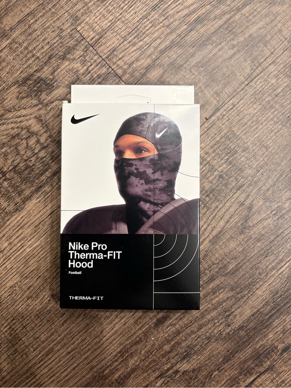 Nike Pro Therma-FIT Hood - Black Camo Pattern